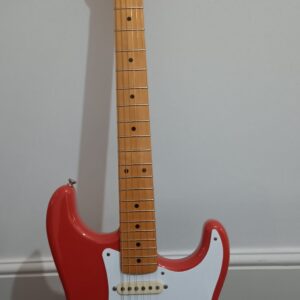 fender stratocaster (mexican) 50s style in fiesta red