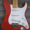 B) fender stratocaster - mexican - fiesta red