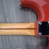 B) fender stratocaster - mexican - fiesta red